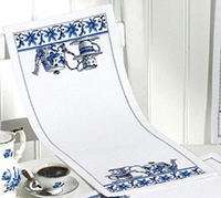 Blue Kitchen Table Runner Kit