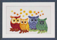 Colored Owls Kit
