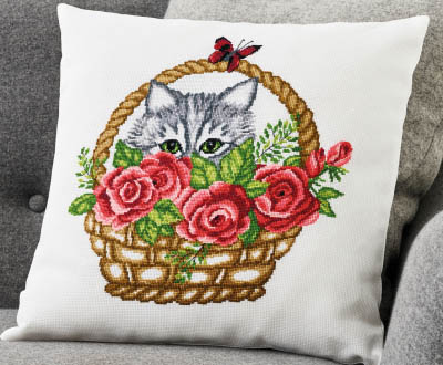 Basket & Cat Cushion Kit