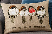 It's OK to be Different Bird Cushion Kit