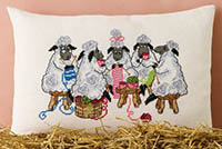 Sheep That Knits Cushion Kit