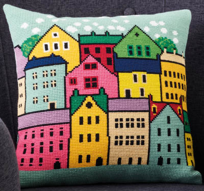 The Houses Cushion Kit