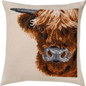Scottish Cow Pillow Kit