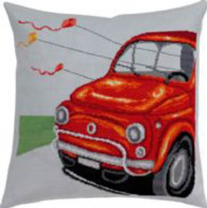 Red Fiat Pillow Kit