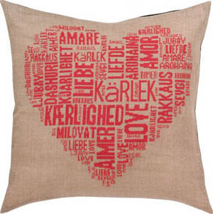 Love Pillow - Red