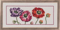 Red Purple Flowers Kit