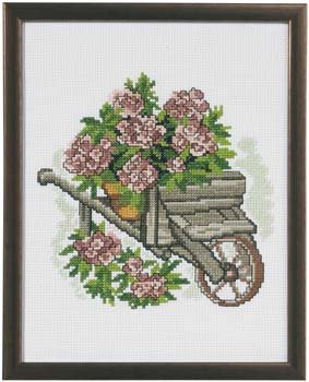 Cart with Flowers Kit