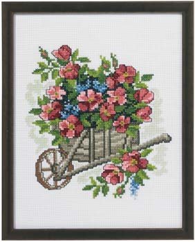 Cart with Dog Rose Kit