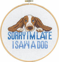 Sorry I'm Late - I Saw a Dog Kit