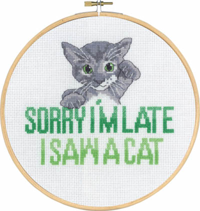 Sorry I'm Late - I Saw a Cat Kit