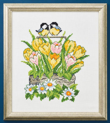 Tulips In Basket Kit