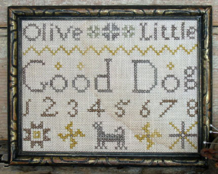 Good Dog Marking Sampler