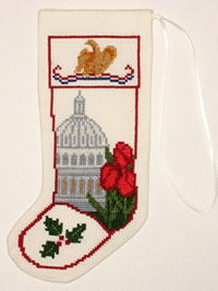 Springtime at the Capital Stocking Ornament Kit