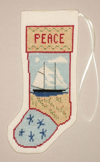 Kedron Schooner Stocking Ornament Kit