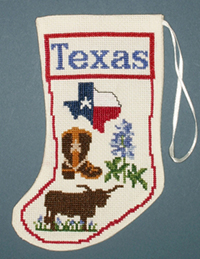 Texas Stocking Ornament Kit