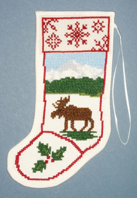 Moose Stocking Ornament Kit