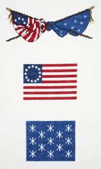 Historic Flags of General George Washington Kit
