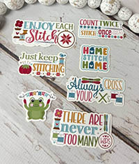 Stitching Stickers