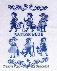 Sailor Blue (Girl's Beach Fashion)