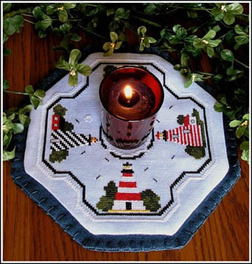 Little Candle Mats - Lighthouses