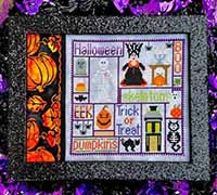 Halloween Checkerboard