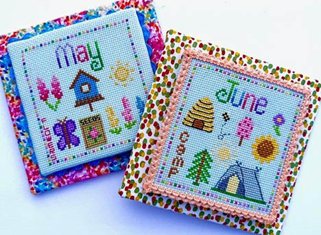 A Year In Stitches - May & June