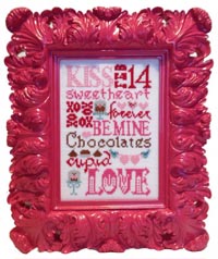 Valentine Typography Linen Kit
