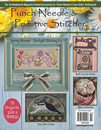 2025 Spring Pumch Needle & Primitive Stitcher Magazine