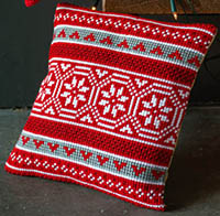 Christmas Crystal Cushion Kit