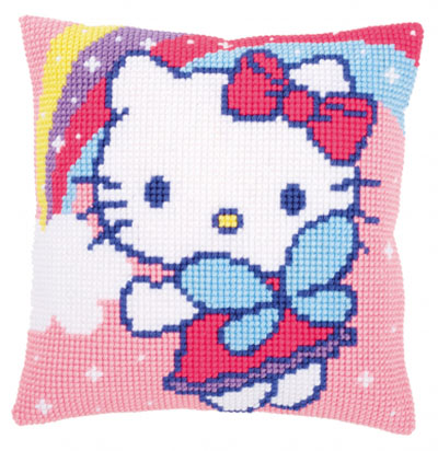 Hello Kitty & Rainbow Cushion Kit