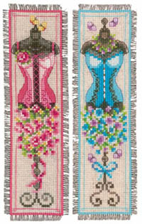 Vintage Mannequins Bookmarks Kit