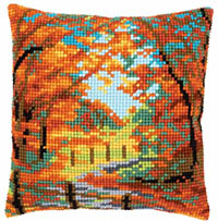 Autumn Landscape Cushion Kit