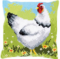 White Chicken Cushion Kit