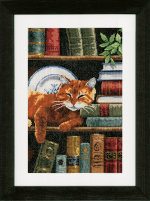 Cat on Bookshelf Kit