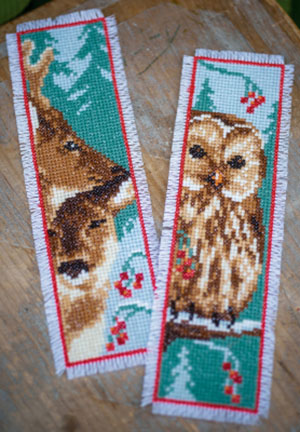 Owl & Deer Bookmarks Kit