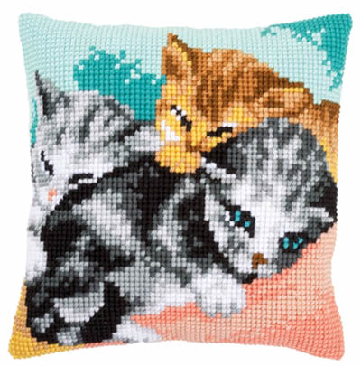 Cute Kittens Cushion Kit