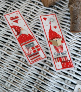 Christmas Gnomes Bookmarks Kit