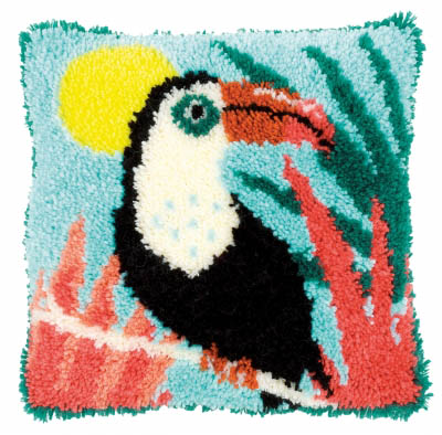 Toucan Latch Hook Rug Kit