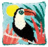 Toucan Latch Hook Rug Kit