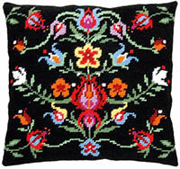 Folklore VI Tapestry Cushion by a Maison Victor