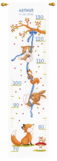 Forest Friends Growth Chart Kit