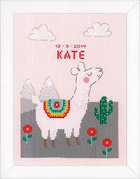 Lovely Llama Birth Announcement  Kit