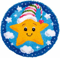 Little Star Latch Hook Rug Kit