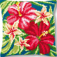 Botanical Flowers Cushion Kit