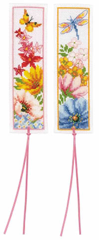 Bookmark Flowers Kit - set of 2