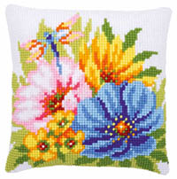 Spring Flowers Cushion Kit