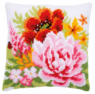 Flowers Cushion Kit