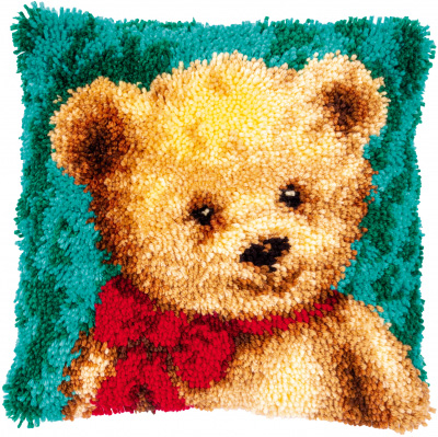 Little Bear Latch Hook Cushion Kit