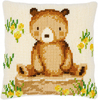 Forest Animals Bear Cushion Kit
