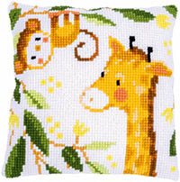 Jungle Animal Cushion Kit